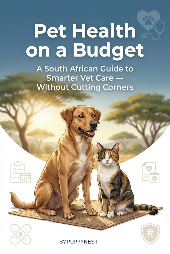 Pet Health Guide South Africa (PDF) + First Aid Kit & Planner | Save Vet Costs & Protect Your Dog